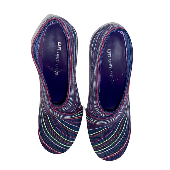 NWOT United Nude Fold Hi Multi-Colored Ankle Booties in Fruit Punch, Size 6.5 - Picture 5 of 13